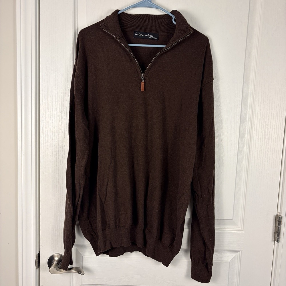 Luciano Natazzi 1/4 Zip Sweater